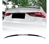 FINMOKAL Becquet de Coffre arrière de Voiture Compatible avec Audi A3 S3 8V Berline 2014-2020 Type S (Noir Brillant)
