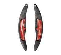 FINMOKAL Extension de palette de changement de vitesse en fibre de carbone forgée mate compatible avec Porsche Macan 718 911 Panamera Cayenne 918 Spyder