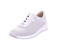 Finn Comfort Adult Cerritos Blanc, Blanc/argenté, 36.5 EU Large