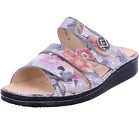 Finn Comfort Agueda, Chaussures femme, mule confortable, multi, cuir, NOUVEAU - Chaussures femme, mule / séparateur d'orteils, multicolore, cuir (irpino)