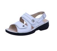 Finn Comfort Brides de Cheville Milos pour Femme, Blanc, 35 EU Large