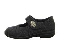 Finn Comfort - Chausson d'intérieur avec fermeture Velcro - Femme - Chaussures - Gris - Taille: 37 EU