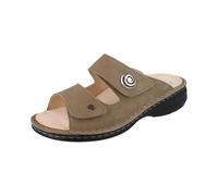 Finn Comfort Colina Mules pour femme en cuir nubuck beige, beige, 42 EU Large