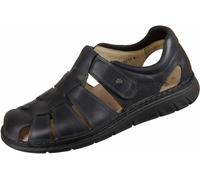 Finn Comfort Copan-Soft, Chaussures pour hommes, pantoufle tressée, cuir, noir, - Chaussures pour hommes Sandale / mule, noir, cuir (nuri)