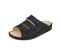 Finn Comfort Corfu 1508-813098 Rabo (cuir lisse grainé), bleu marine (bleu foncé), bleu, 46 EU Large