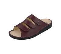 Finn Comfort Corfu Mules pour femme, Bordeaux, 39 EU
