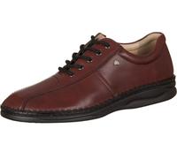 Finn Comfort Dijon Chaussures à lacets en cuir marron NOUVEAU - Chaussures confortables pour hommes, marron, cuir lisse