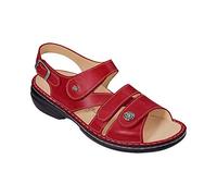 Finn Comfort Femme Gomera Bride de Cheville, Rouge, 38 EU