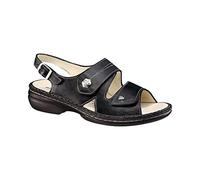 Finn Comfort Femme Milos Bride de Cheville, Noir, 35 EU