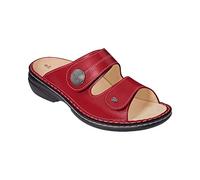 Finn Comfort Femme Sansibar Mules, Rouge, 36 EU