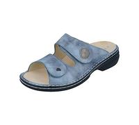 Finn Comfort Femme Sansibar Sandales Ouvertes, Bleu, 39 EU