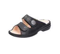 Finn Comfort Femme Sansibar Sandales Ouvertes, Noir, 37 EU
