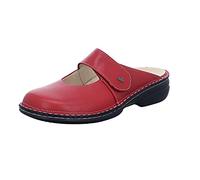 Finn Comfort Femme Stanford Sabots, Rouge, 37 EU