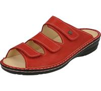 Finn Comfort, Fumane, Femme, Pantolette, Finnslim, Signalred, NOUVEAU - Chaussures femme mule / séparateur d'orteils, Rouge