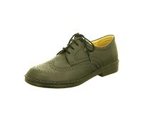 Finn Comfort Homme Budapest Brogue Chaussures Basses à Lacets, Noir, 45.5 EU