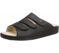 Finn Comfort, Korfu, Pantolette pour homme, cuir, noir, NEU - Chaussures pour hommes Sandale / Pantolette, Noir