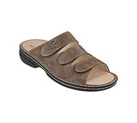 Finn Comfort KOS, Sandales Bout Ouvert Femme - Gris - Grau (Rock), 38