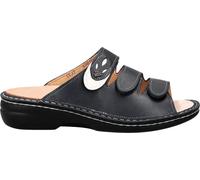 Finn Comfort Kos steel latte Mule femme bleue, taille 40