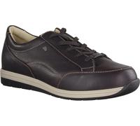 Finn Comfort Osorno Chaussures basses pour hommes, cuir,marron foncé, chaussures à lacets - Aperçu de la forme Finn comfort Marques Finn Comfort Finnplus, marron, cuir (herbe)