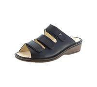 Finn Comfort Pisa Sandales Ouvertes pour Femme, Bleu, 43 EU