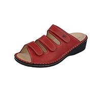 Finn Comfort Pisa Sandales ouvertes pour femme, rouge, 43 EU Large