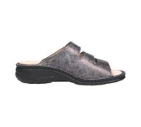 Finn Comfort - Sandale Confortable en Cuir avec Brides Ajustables - Femme - Chaussures - Bleu - Taille: 37 EU