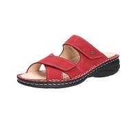 Finn Comfort - Sandale Slide Confortable Melrose - Femme - Chaussures - Rouge - Taille: 38 EU