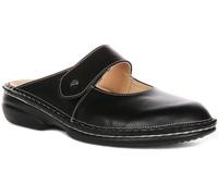Finn Comfort Stanford Fitting Classiques Cuir Sandales Femmes En Noir EU37-41