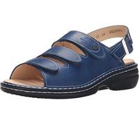 Finn Comfort Womens Saloniki 2557 Mozart Bluette Leather Sandals 41 EU