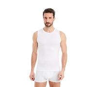 FINN Maillot de Corps Business pour Homme sans Manches avec Col Rond - sous-Maillot en Tissu Original Lenzing® Modal - Le Débardeur Parfait sous Une Chemise et Un Costume Blanc 5XL