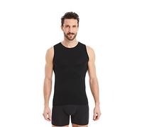 FINN Maillot de Corps Business pour Homme sans Manches avec Col Rond - sous-Maillot en Tissu Original Lenzing® Modal - Le Débardeur Parfait sous Une Chemise et Un Costume Noir XXL