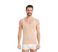 FINN Maillot de Corps Business pour Homme sans Manches - sous-Maillot en Tissu Original Lenzing® Modal - Le Débardeur Parfait sous Une Chemise et Un Costume Invisible Couleur de Peau Nude S