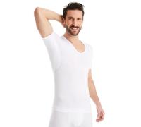 FINN T-Shirt Anti Transpirant Homme Col V- Coussinets Aisselles Intégrés