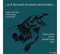 Finnissy / Lesser / Gall - As If The Mesh Of Words Were Broken [Compact Discs]