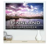 Finnland Schärenmeer (hochwertiger Premium Wandkalender 2026 DIN A2 quer), Kunstdruck in Hochglanz: Die Südwestküste Finnlands ist die Heimat des ... mit hunderten Schären und Klippen durchsetzt.