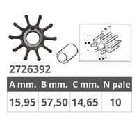 Finnord Turbine Mercury/force 47-f40065-2 10 Pales
