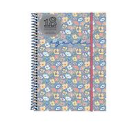 Finocam Agenda 2021 2022 Semaine vue paysage Juillet 2021, décembre 2022 18 mois E10, 155 x 212 spirale 18 mois fille espagnol