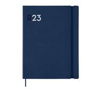 Finocam - Agenda 2023 Dynamic Mara Semaine Vue Verticale Janvier 2023 - Décembre 2023 (12 mois) Bleu Catalan, 621151023