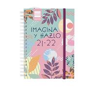 Finocam - Agenda Mini Institut 2021 2022 8o - 120 x 169 2 jours par page Hazlo espagnol