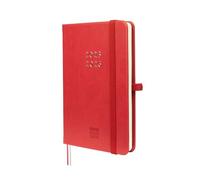 Finocam - Agenda Minimal 18 mois 2025-2026 Semaine sur 2 pages Présentation Horizontale Juillet 2025-Décembre 2026 (18 mois) Rouge International