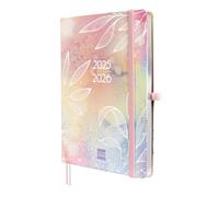 Finocam Pretty International Agenda minimal 18 mois 2025/2026 Vue horizontale hebdomadaire juillet 2025 à décembre 2026 (18 mois)