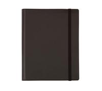 Finocam Agenda organiseur à fermeture éclair Clan 2026 Vue verticale hebdomadaire janvier 2026 à décembre 2026 (12 mois) Noir Catalan