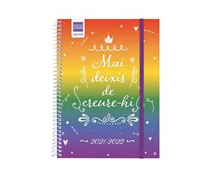 Finocam Agenda secondaire 2021/2022 Vue paysage Septembre 2021 - Juin 2022 10 mois et Juil/août résumés 4°, 155 x 212 cm Jamais catalan