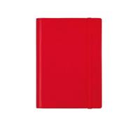 Finocam Andrea Agenda semainier vertical en cuir avec fermeture éclair Janvier 2026 - Décembre 2026 (12 mois) Bleu catalan