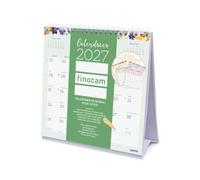 Finocam Calendrier de Bureau 2027 | Design · Langue: Français | Calendrier mensuel. Planning et Organisation. Idéal pour le travail, les études et la maison