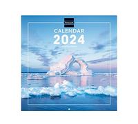 Finocam - Calendrier Images Mural 2024 Janvier 2024 - Décembre 2024 (12 mois) Nature International 30x30 - 300x300mm