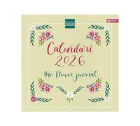 Finocam - Calendrier mural 2026 30 x 30 cm avec vue mois janvier - décembre 2026 + septembre 2026 - Déc. 2025 (4 mois) réduits | Calendrier 2026 | Images The Flower Journal - Catalan