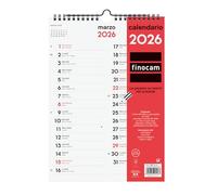 Finocam - Calendrier mural 2026 pour écrire Deux Colonnes Mise en page Mensuelle Janvier - Décembre 2026 12 mois | Calendrier 2026 pour les annotations | Planner mensuel Neutre - Italien, Mur Deux