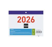 Finocam - Calendrier mural grands chiffres 2026 avec vue de janvier à décembre 2026 (12 mois) | Calendrier 2026 | Planificateur mensuel | Judilla 2026 - Catalan