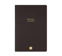 Finocam Haiku Planner mensuel Non daté | 1 Mois par Page | Noir · International - Planner